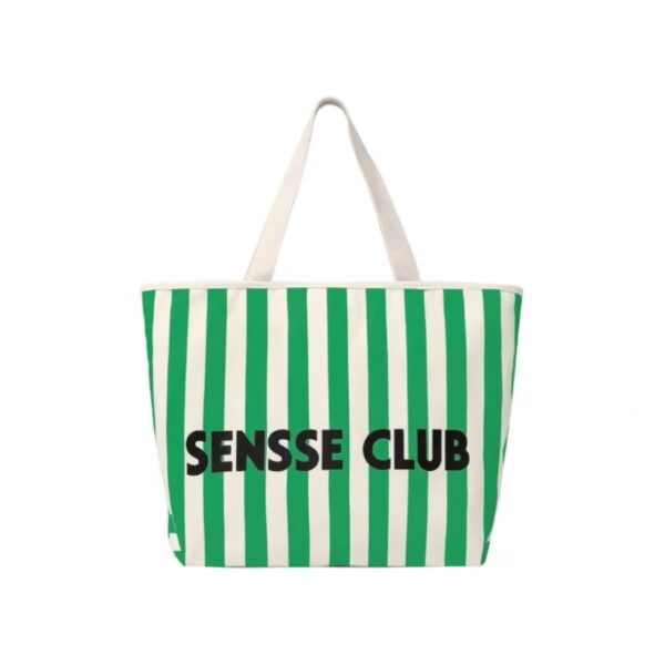 Tote Canvas Kẻ Sọc - Ảnh 4